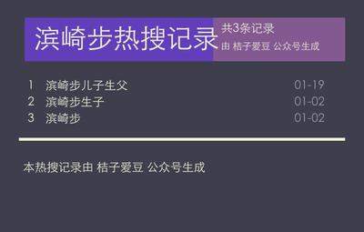 滨崎步儿子生父上热搜了？到底是怎么回事？