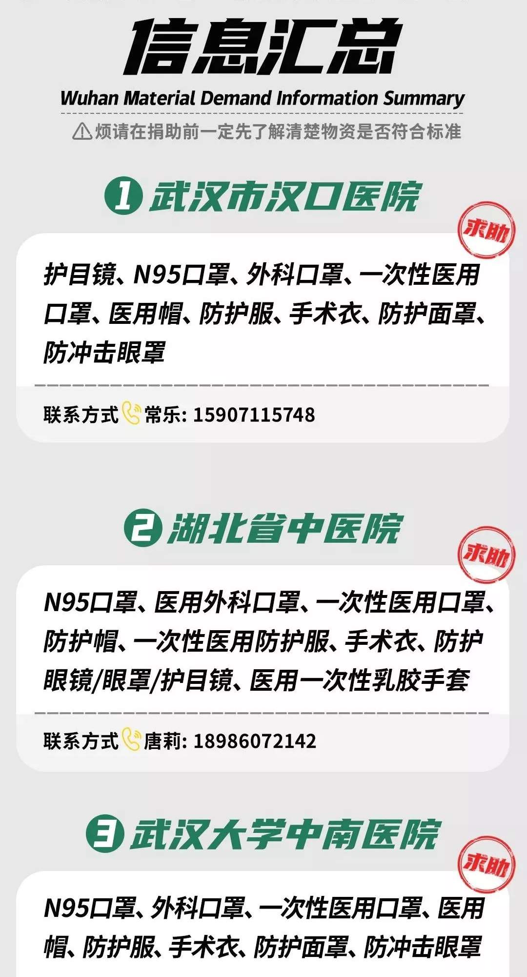 我在珠海，我挺湖北，他们需要你的帮助！