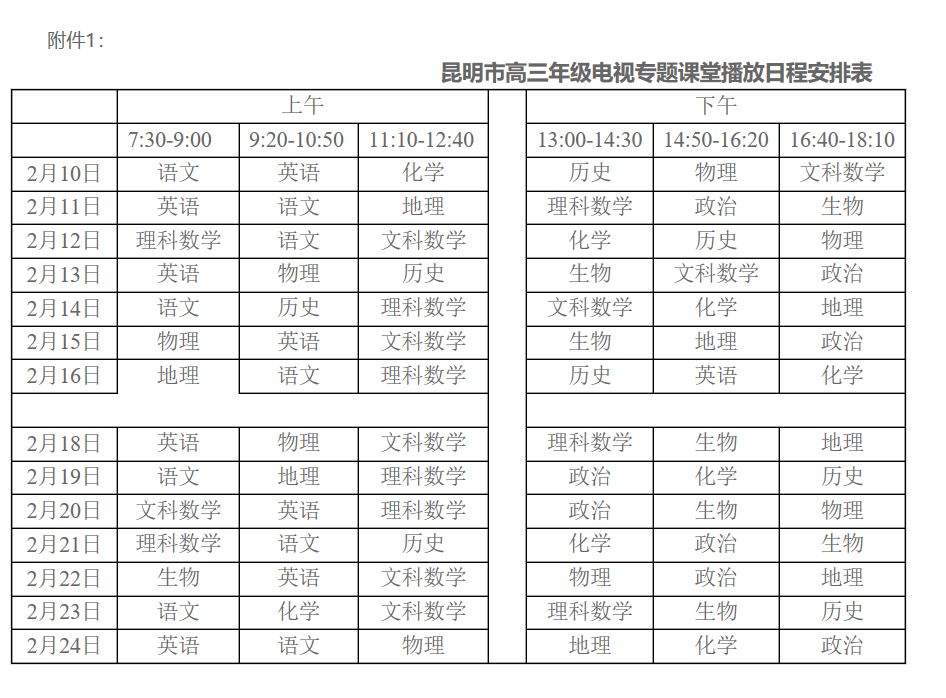 重点关注：昆明中小学什么时候开学？达到这个条件才行~