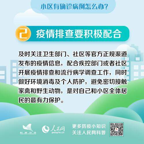 图解丨小区有确诊病例怎么办？这8点请注意