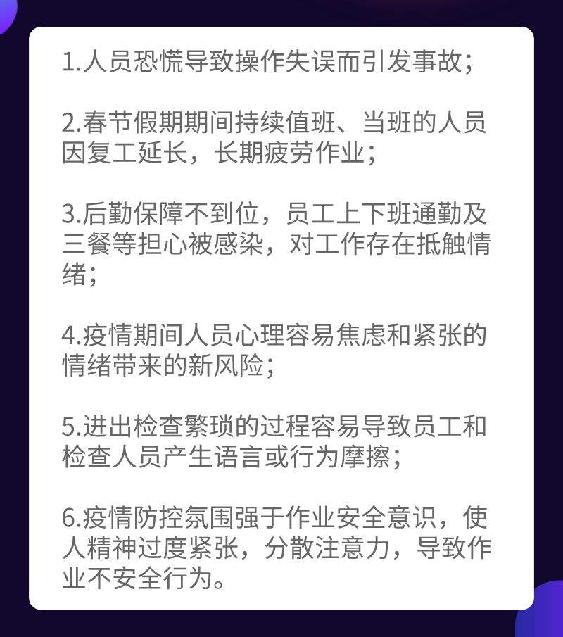 已有员工返岗后被确诊新冠肺炎！哪些风险要防范?