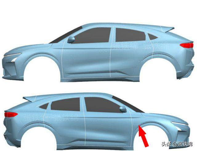 五菱最新轿跑SUV设计图曝光，外观酷似兰博基尼Urus