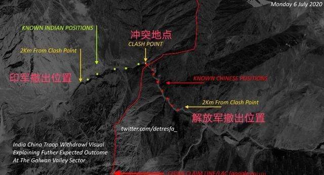 中印冲突最新消息！双方后撤1.8公里脱离接触，印度却暗自憋大招