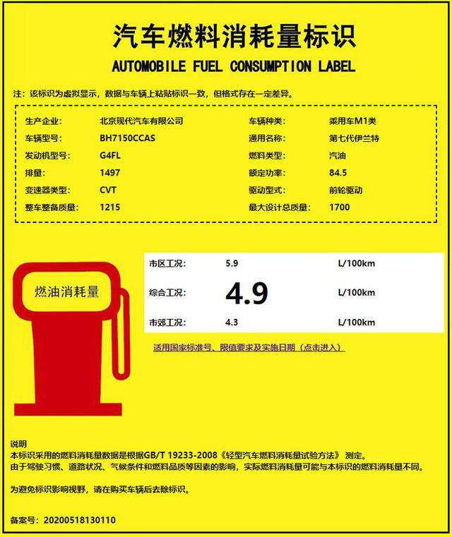 定位低于菲斯塔/或售10.98万元起 北京现代全新一代伊兰特前瞻