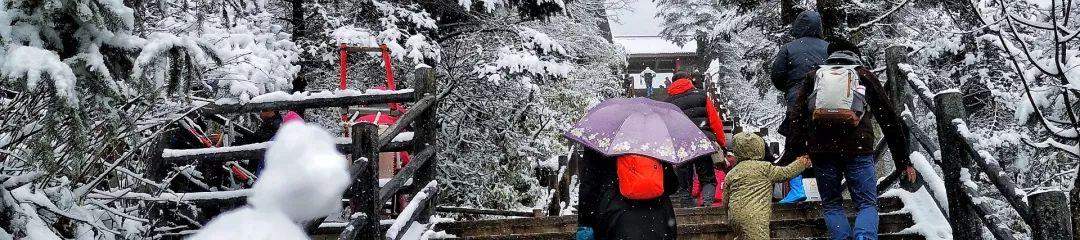 2019峨眉山的第一场雪，让你忘了初恋