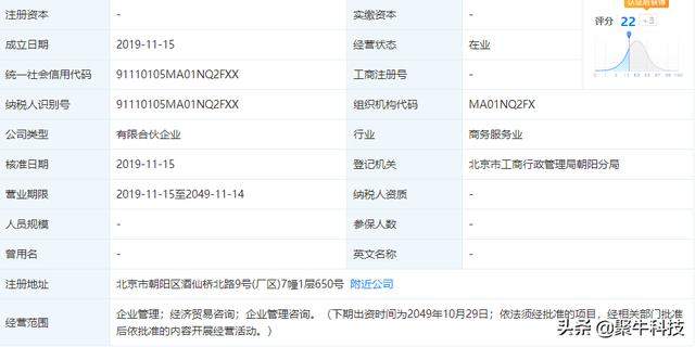 王思聪还有闲钱？限制高消费后新增对外投资 持股比例33.33%