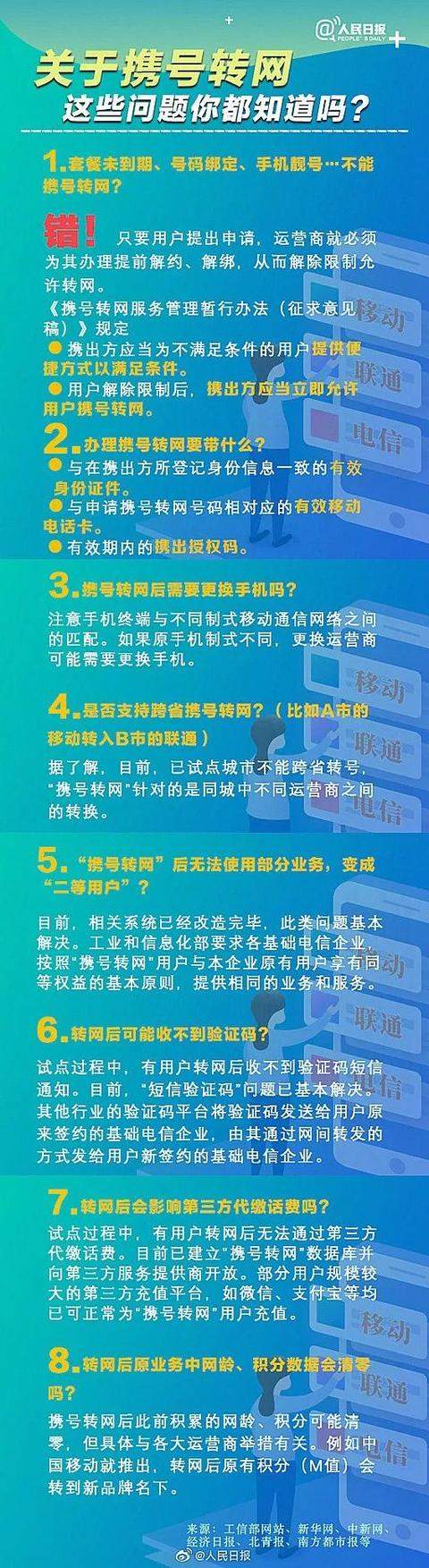 携号转网正式试运行，手把手教你咋操作