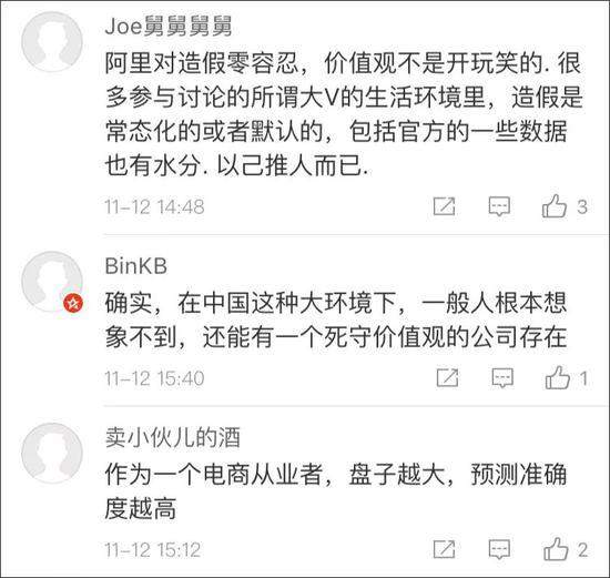 马云否认数据造假：数字并不关键 网友用公式预测数据质疑天猫双11造假 天猫官方回应全文