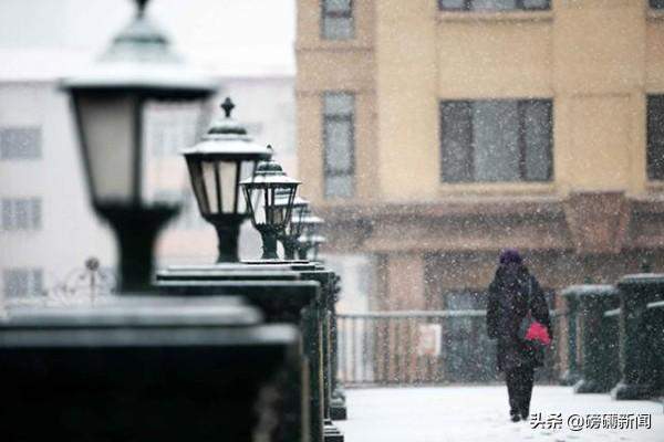 黑龙江突降大雪致多条高速封闭 发布全省范围寒潮蓝色预警信号