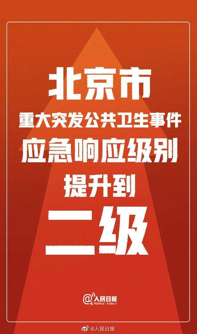 重磅！北京应急响应由三级上调至二级，明日起北京中小学全部停止到校上课，多项管控措施实行