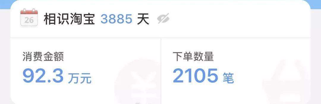 淘宝人生成就刷屏！有人8年花了1000万！网友们痛...