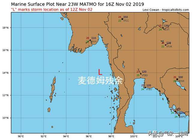 死灰复燃？22号台风残余跨洋或袭击印度，23号夏浪生成或是大台风