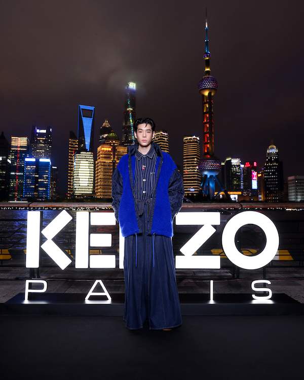 艺术总监Nigo亲临上海举办KENZO2024春夏系列大秀