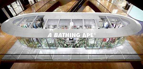 BAPE STORE®期间限定店正式登陆广州太古汇