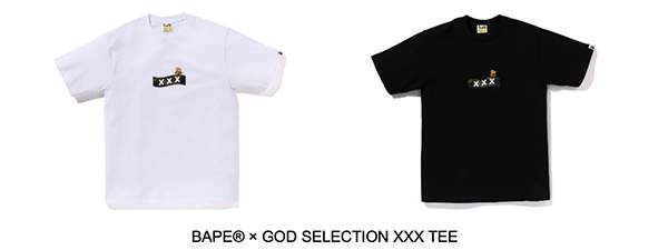 BAPE® × GOD SELECTION XXX