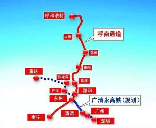 呼南高速铁路，线路走向争议不断，逐渐演化为双通道