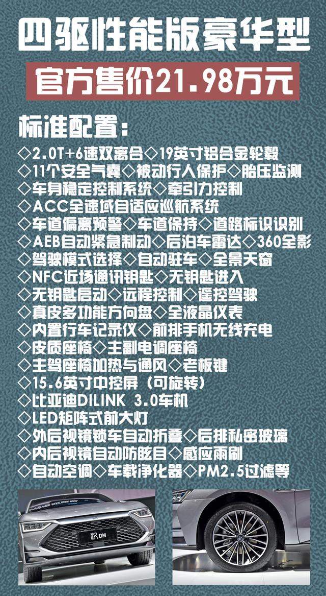 21.98万起售，比亚迪汉真的来了，最快提速3.9秒，哪款最香？