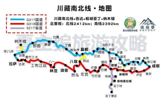 值得收藏 22条西部自驾线路图，每一幅都是经典自驾环线