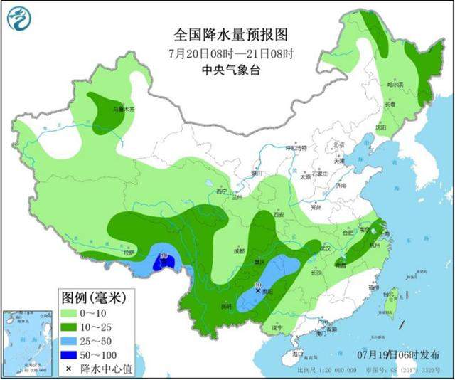 强降雨带横跨南北 东北地区大暴雨来袭