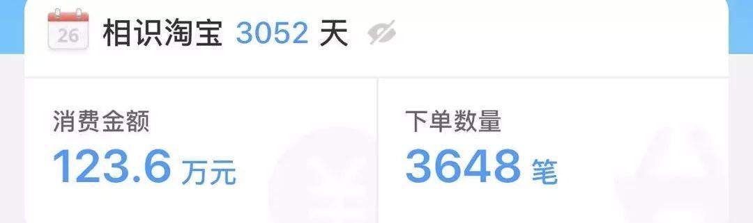 淘宝人生成就刷屏！有人8年花了1000万！网友们痛...