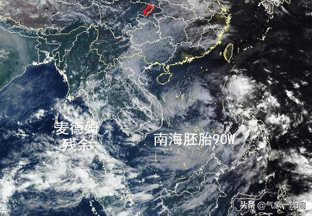 死灰复燃？22号台风残余跨洋或袭击印度，23号夏浪生成或是大台风