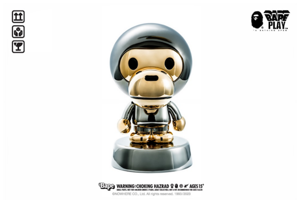 BABY MILO® BY *A BATHING APE®合金公仔雕塑