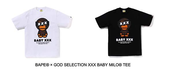 BAPE® × GOD SELECTION XXX