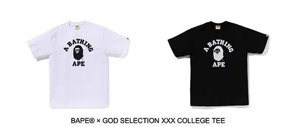 BAPE® × GOD SELECTION XXX