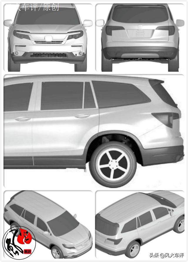 本田终于坐不住，剑指汉兰达，拿出压箱底车型，搅局7座SUV市场