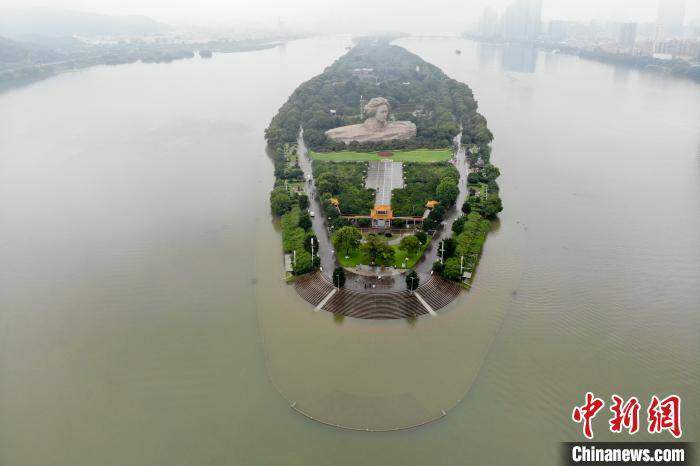 湖南再发洪水橙色预警长沙橘子洲景区紧急闭园