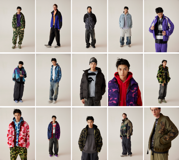 A BATHING APE® 2024年秋冬系列