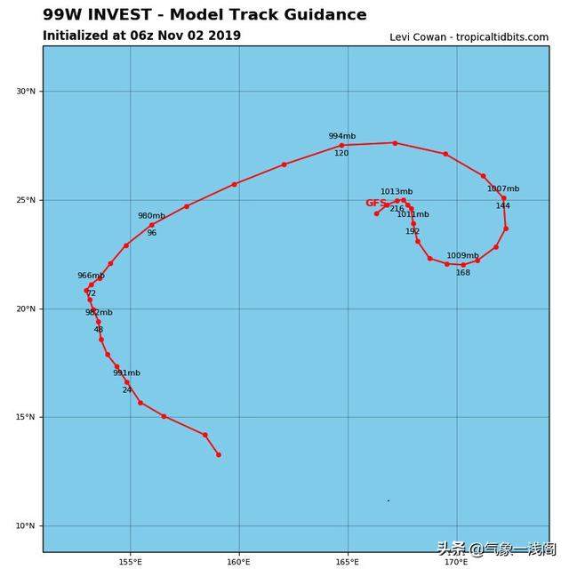 死灰复燃？22号台风残余跨洋或袭击印度，23号夏浪生成或是大台风