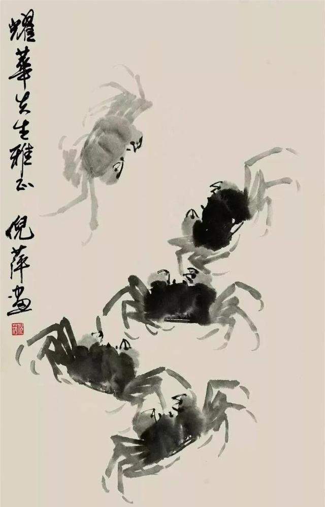 倪萍用化妆刷画画，学画9年，一幅画曾卖出150万