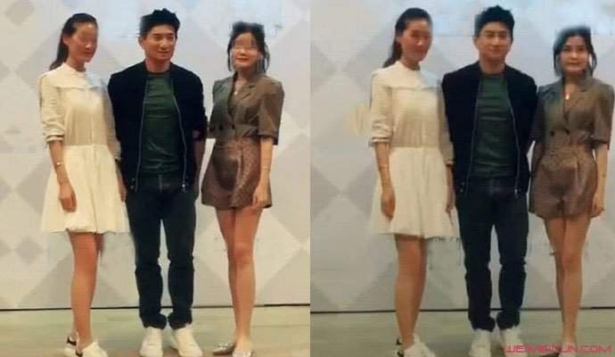 吴奇隆婉拒粉丝挽手 与粉丝合影一个小举动和张杰很像