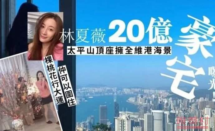 林夏薇20亿豪宅曝光 爱情事业双丰收堪称人生赢家