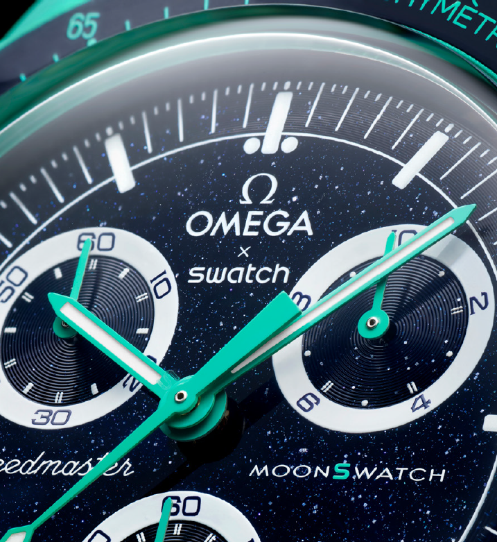 BIOCERAMIC MOONSWATCH系列立足宇宙，回望地球