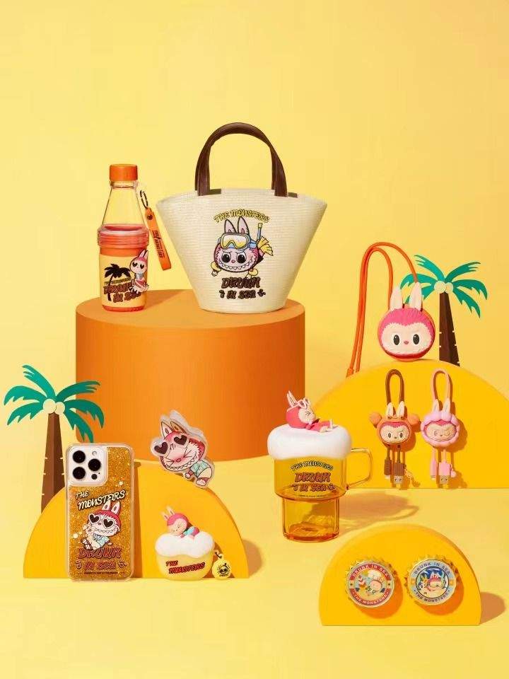 POP MART即将发售THE MONSTERS夏日系列产品