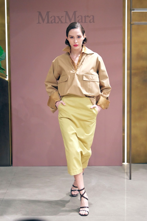 “以创意风姿点亮都市盎然春色”—Max Mara 2024 春夏系列登陆北京