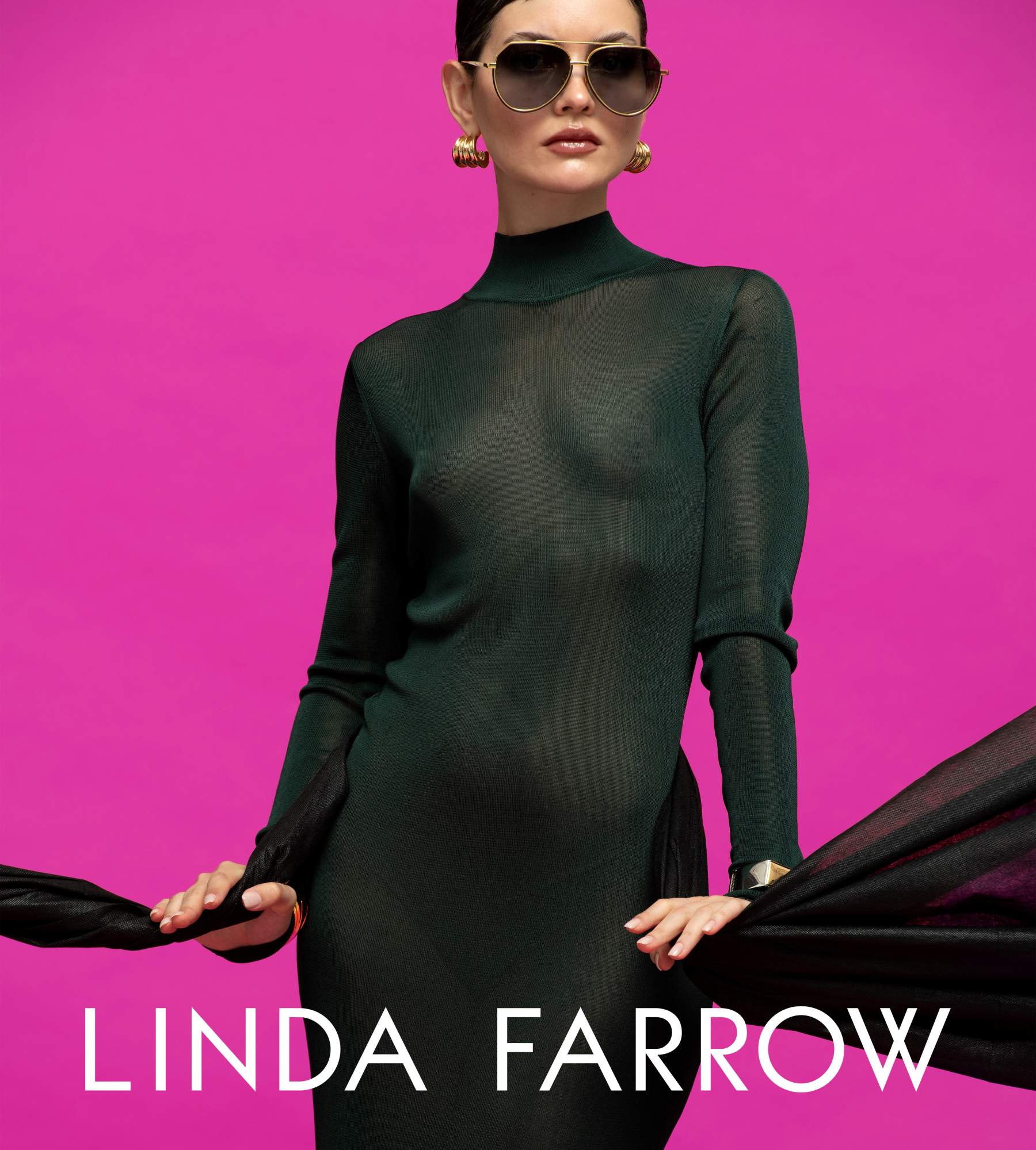 LINDA FARROW 2024秋冬眼镜系列「布鲁塔的霓虹狂想」(NEON BRUTALISM)