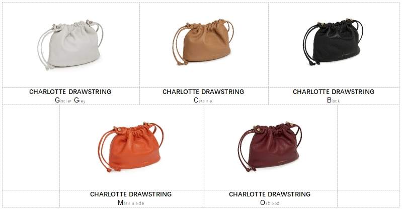 Strathberry 推出全新款式 Bay 及 Charlotte Drawstring