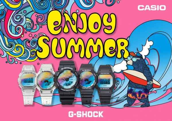 炫彩来袭，敢玩敢潮！G-SHOCK 夏日炫色系列炫动夏日