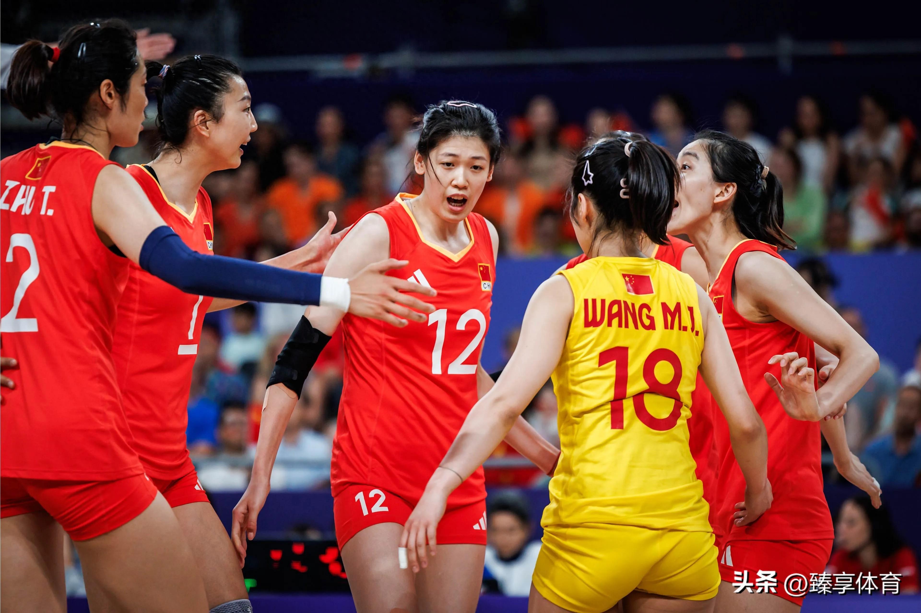 奥运女排：中国3-1逆转塞尔维亚，豪取三连胜，小组第一晋级8强！