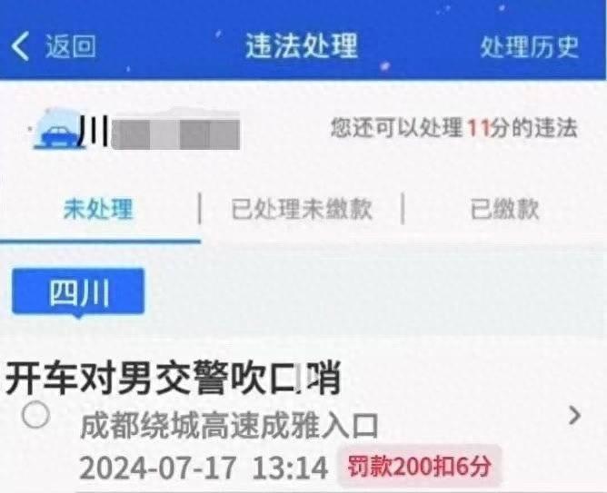 “开车看美女”被开罚单？真相：网友P的