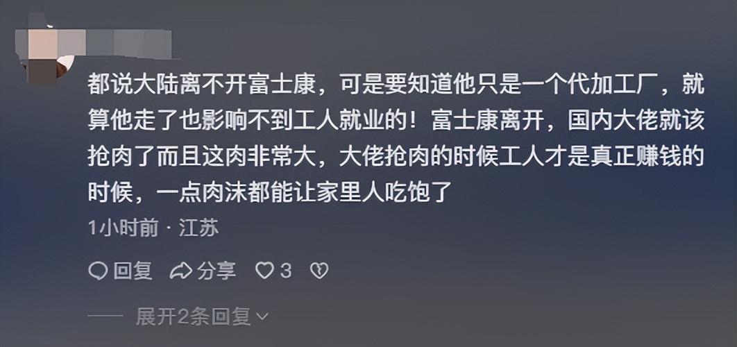 富士康：回归中国内地,投资10亿,网友纷纷发声;回来涨工资吗?